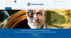 Desktop Screenshot of merivaara.ru